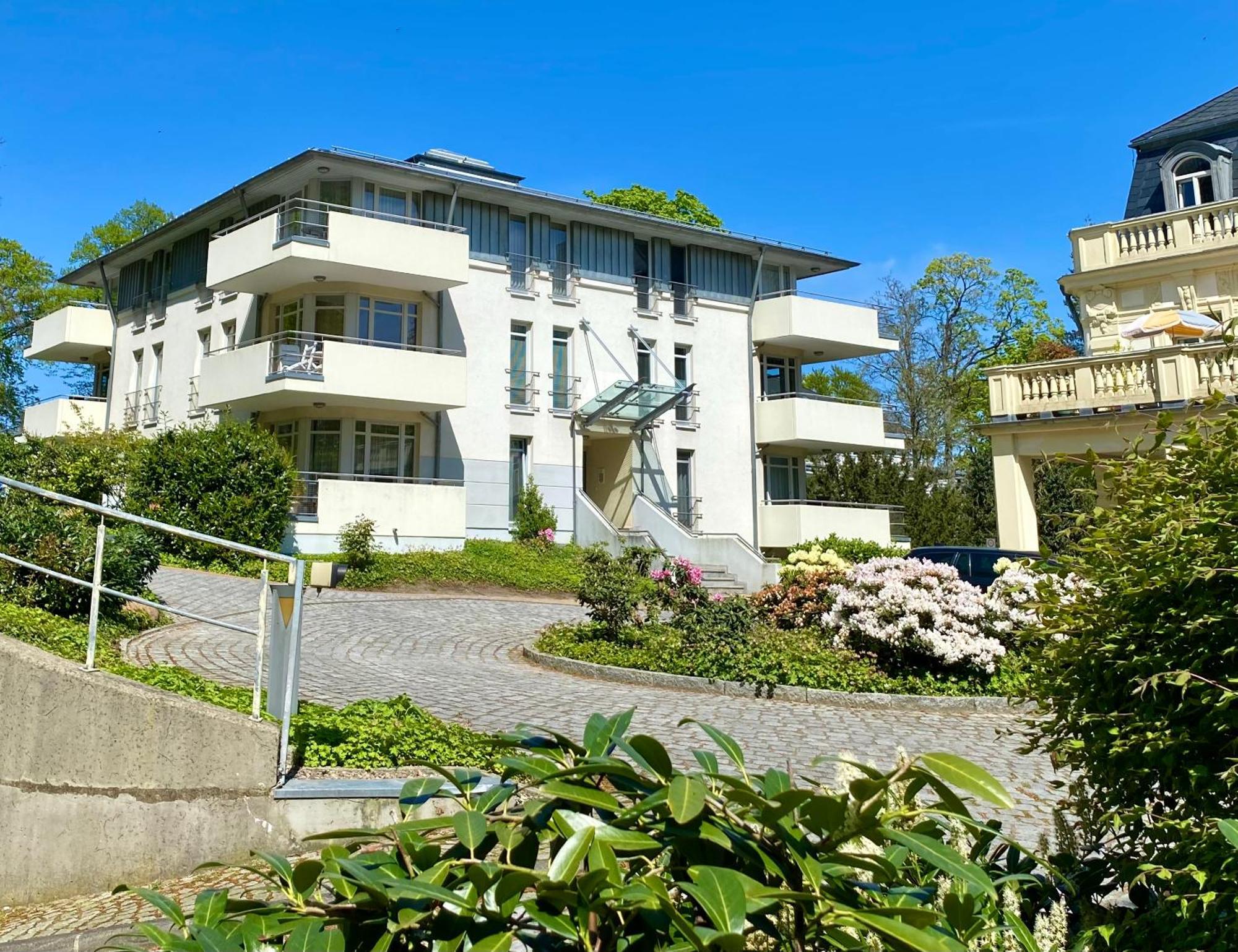 Residenz Bleichroeder - Cosima Mit Strandkorb Heringsdorf  Exterior foto