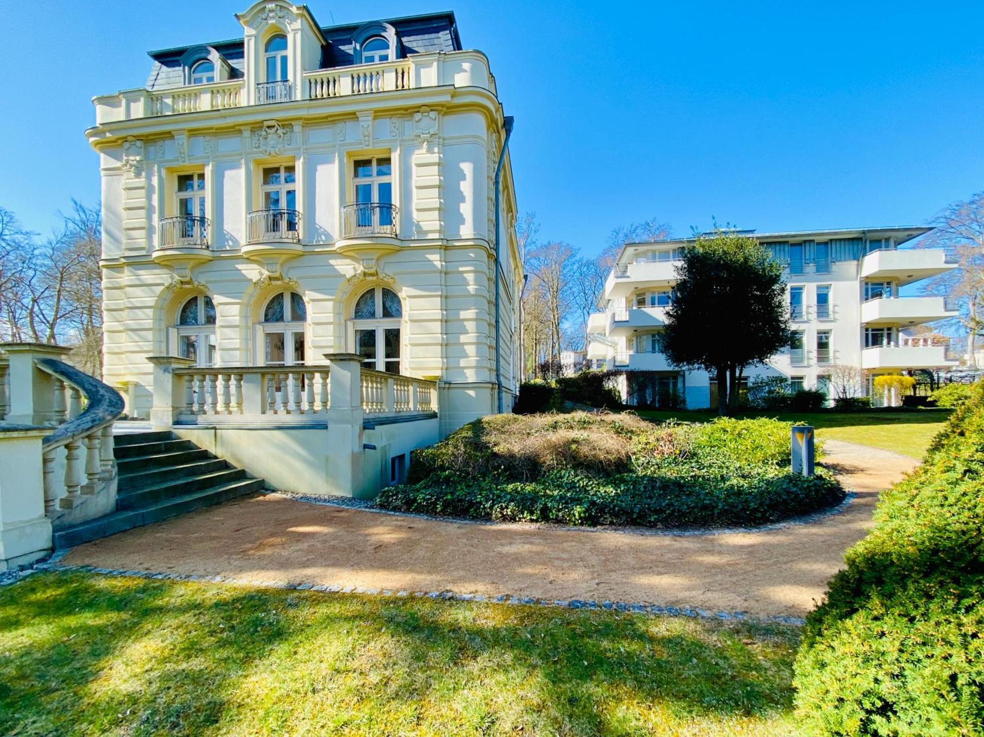 Residenz Bleichroeder - Cosima Mit Strandkorb Heringsdorf  Exterior foto